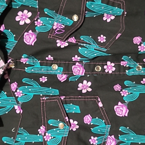 Cowgirl Hardware button down western longsleeve size XL - Picture 5 of 7